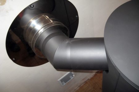 raccordement conduits fumee