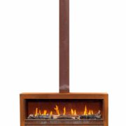 Foyer Exterieur A Gaz Faber The Mood Origine Rouen