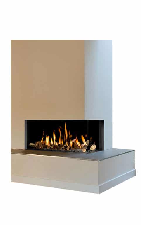 Cheminée gaz en rénovation à Bihorel