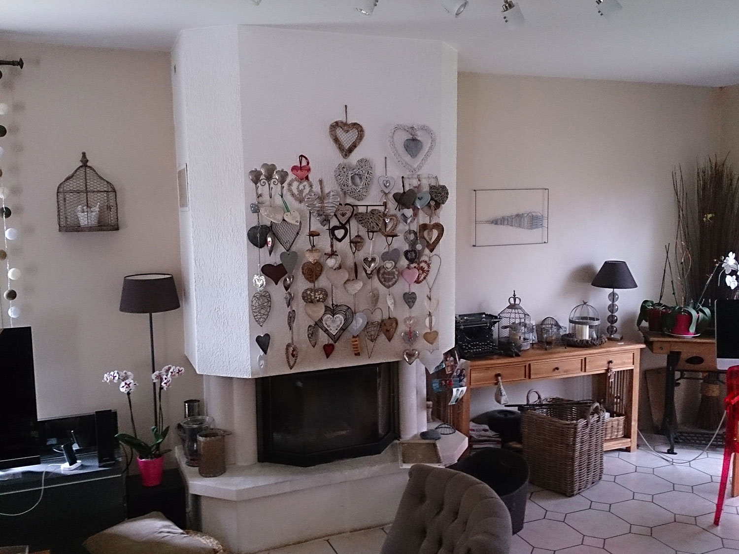 Poêle à bois scandinave à Boos