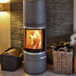 Poêle à bois scandinave à Boos
