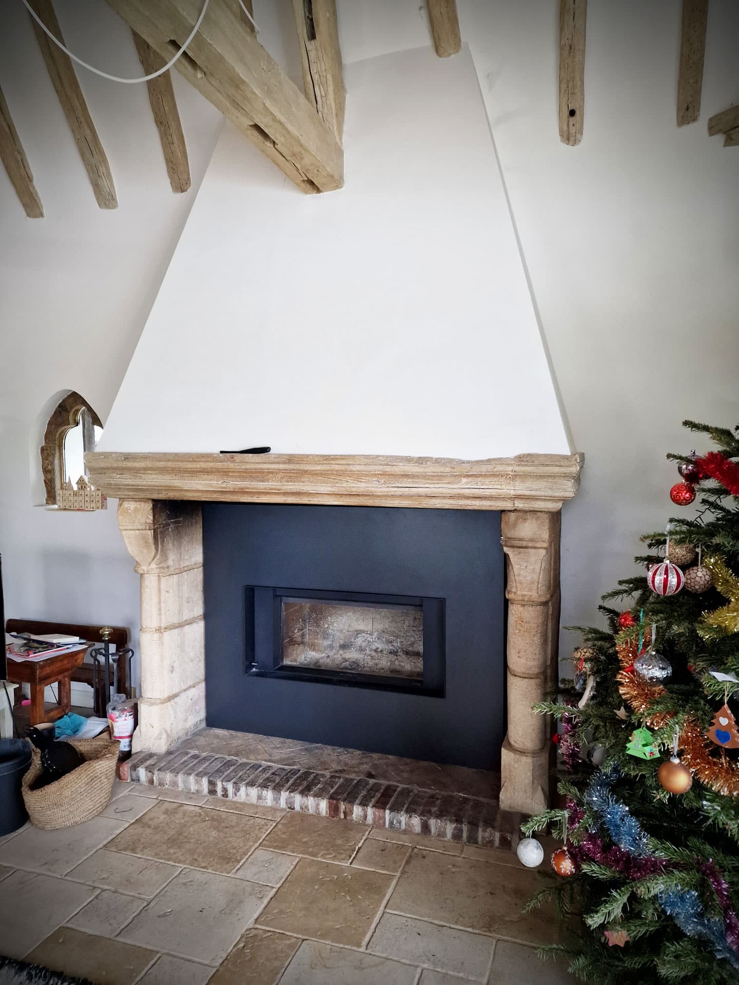 renovation cheminee ancienne isneauville stuv 22-110