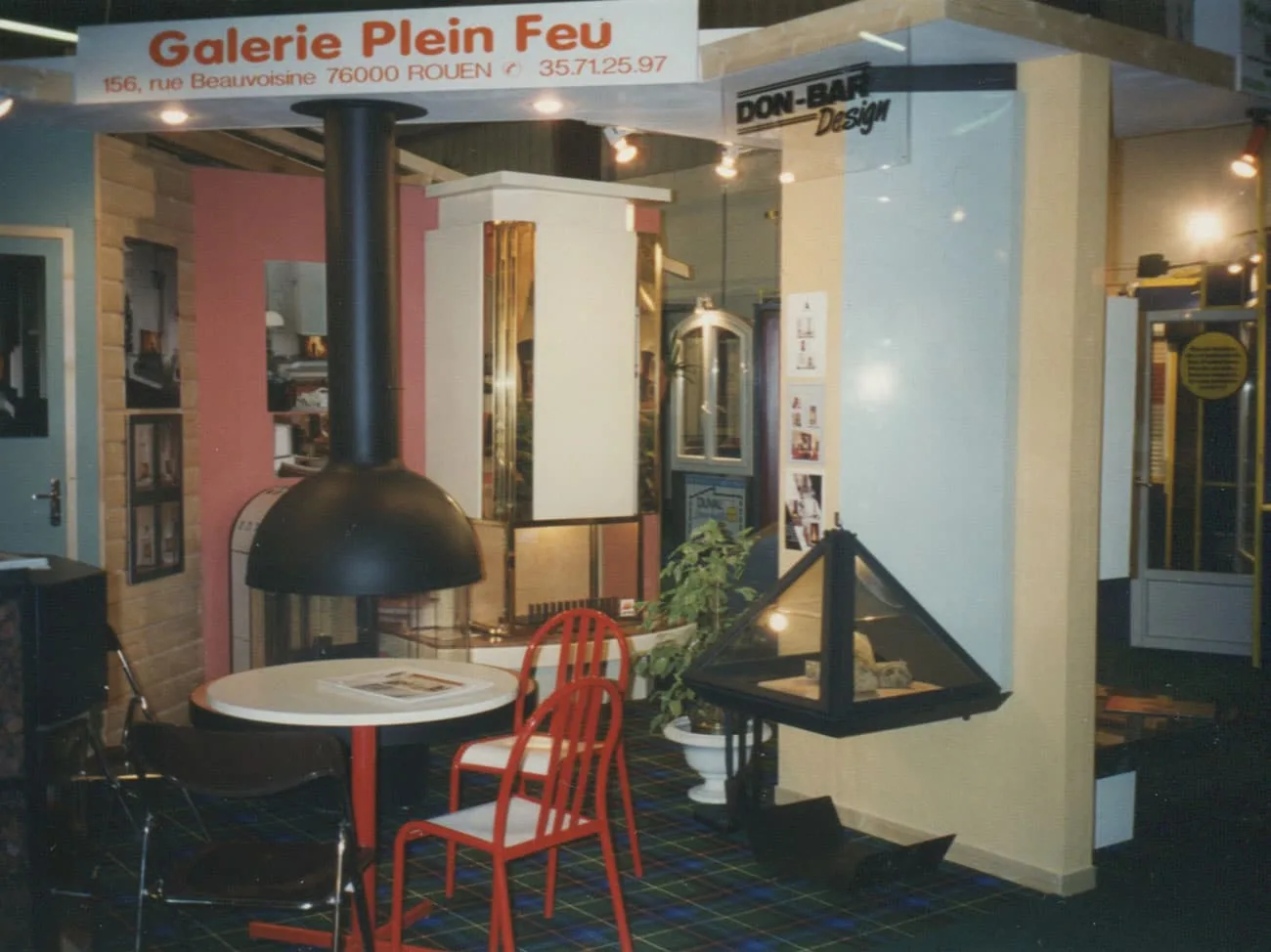 Archives Origine : ancien showroom Galerie Plein Feu, rue Beauvoisine à Rouen